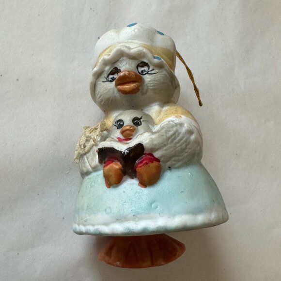 Lot of 5 Various Collectible Bells 4 Porcelain/Ceramic one Brass/Wood - Picture 4 of 12